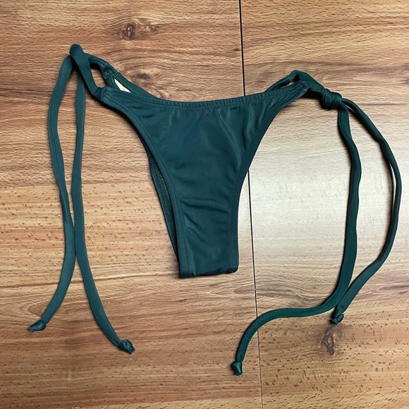 Dark Teal Brazilian Bikini Bottom - Picture 1 of 3